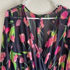 Floral Print Maxi Dress